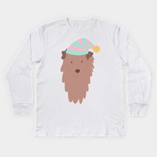 Cute dog Kids Long Sleeve T-Shirt